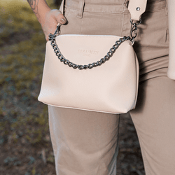 Bolsa Bia Pequena Detalhe Corrente - YL Bag