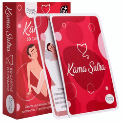 BARALHO KAMA SUTRA 50 CARTAS DE PRAZER - 03076 - YESSEXSHOP
