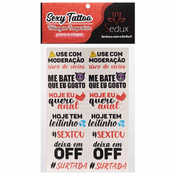 TATUAGEM DEIXA EM OFF - 01969 - YESSEXSHOP