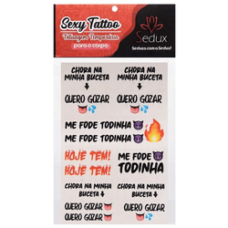 TATUAGEM HOJE TEM - 01607 - YESSEXSHOP