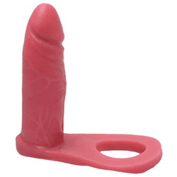 ANEL PENIANO COMPANHEIRO PINK 10,5 X 3 CM - 00921 - YESSEXSHOP