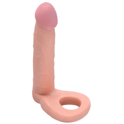 ANEL COMPANHEIRO EM CYBERSKIN 14 X 2,9 CM - 03004 - YESSEXSHOP