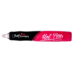 CANETA HOT PEN MORANGO COM CHAMPANHE - 02005 - YESSEXSHOP