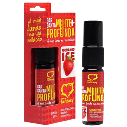 GARGANTA MUITO + PROFUNDA MORANGO ICE - 01146 - YESSEXSHOP