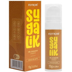 SUGALIK GEL SUGADOR BEIJÁVEL DOCE DE LEITE - 03078 - YESSEXSHOP