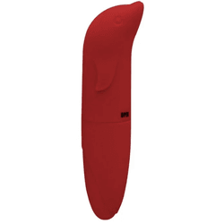GOLFINHO PONTO G AVELUDADO VERMELHO - 00730 - YESSEXSHOP