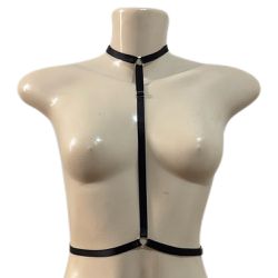GARGANTILHA COM LIGA BLACK - 03012 - YESSEXSHOP