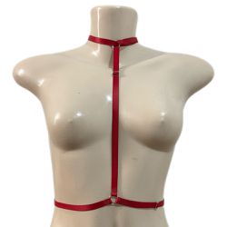 GARGANTILHA COM LIGA RED - 03013 - YESSEXSHOP