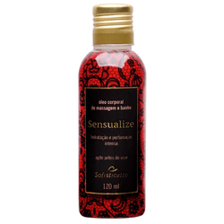 ÓLEO DE MASSAGEM CORPORAL SENSUALIZE - 01421 - YESSEXSHOP