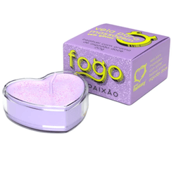 VELA FOGO DA PAIXÃO SABOR ALGODÃO DOCE - 01579 - YESSEXSHOP