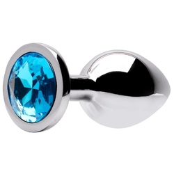 PLUG ANAL P PEDRA AZUL CÉU - 00874 - YESSEXSHOP