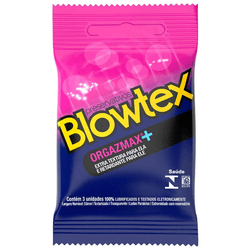PRESERVATIVO BLOWTEX ORGAZMAX + - 01548 - YESSEXSHOP