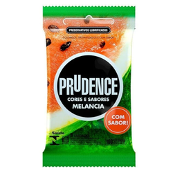PRESERVATIVO PRUDENCE SABOR MELANCIA 3UND - 01907 - YESSEXSHOP
