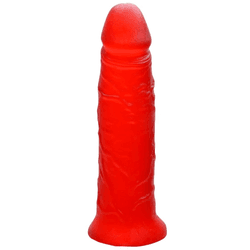 PRÓTESE COLOR MORANGO VERMELHO 14 X 3,4CM - 02069 - YESSEXSHOP