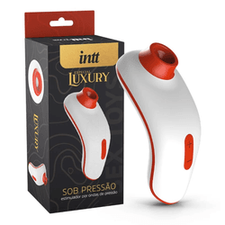 SOB PRESSÃO ESTIMULADOR DE CLÍTORIS LUXURY RED - 0... - YESSEXSHOP
