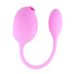 ESTIMULADOR DUPLO PASSARINHO LOVE ROSA - 03069 - YESSEXSHOP