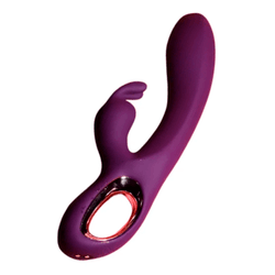 VIBRADOR RABBIT GENTLEMAN ROXO RECARREGÁVEL - 0173... - YESSEXSHOP