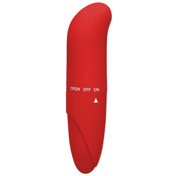 MINHOCO PONTO G AVELUDADO VERMELHO - 01186 - YESSEXSHOP