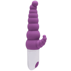 VIBRADOR RABBIT BUBBLE ROXO - 01984 - YESSEXSHOP