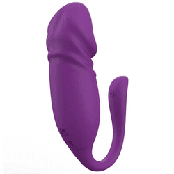 VIBRADOR GLANDE VAI E VEM VIA BLUETOOTH - 03148 - YESSEXSHOP