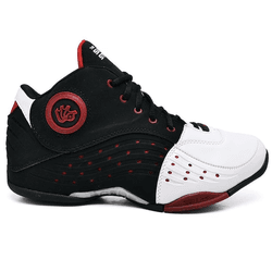 TÊNIS BASQUETE RUN WAY - VERMELHO PRETO E BRANCO -... - ZAFREM