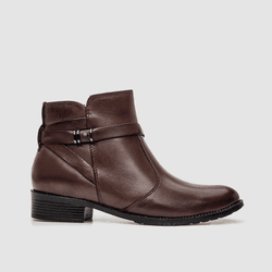 Bota Feminina Lady Essential 0852 Dark Brown - CALÇADOS ZAPATTERO