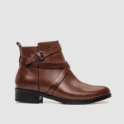 Bota Feminina Lady Urban 0866 Dark Tan - CALÇADOS ZAPATTERO