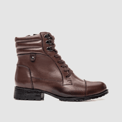 Bota Feminina Montaria Adventure 0807 Dark Brown - CALÇADOS ZAPATTERO