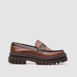 Sapato Manu Elegance 0480 Dark Brown/Tan - CALÇADOS ZAPATTERO