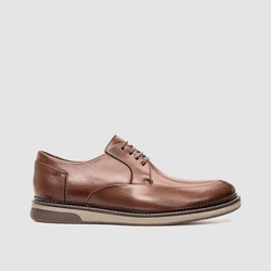 Sapato Masculino Detroit 0605 Dark Tan - CALÇADOS ZAPATTERO