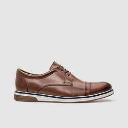Sapato Masculino Sky Urban 0777 Dark Tan - CALÇADOS ZAPATTERO
