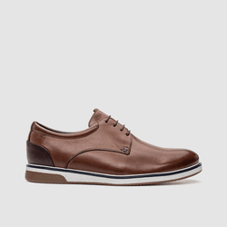 Sapato Masculino Sky Classic 0753 Dark Tan - CALÇADOS ZAPATTERO