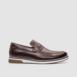 Sapato Masculino Sky Easy 750 Dark Brown - CALÇADOS ZAPATTERO
