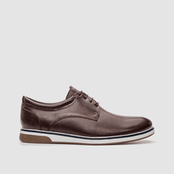 Sapato Masculino Sky Trend 0759 Dark Brown - CALÇADOS ZAPATTERO
