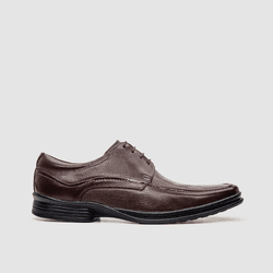 Sapato Masculino Ultra Comfort Flex 3803 Dark Brow - CALÇADOS ZAPATTERO