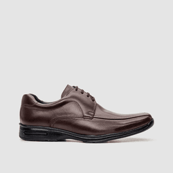 Sapato Social Masculino Maxx Smart 3007 Dark Brown - CALÇADOS ZAPATTERO