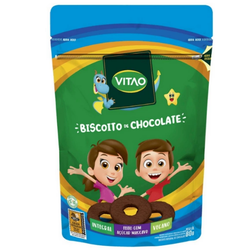 VITAO BISCOITO DE CHOCOLATE KIDS 80G - 04783 - Zero & Cia 