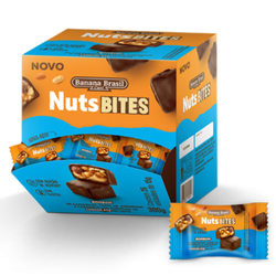 NUTS BITES CHOCOLATE AO LEITE DP26X15G - 04714 - Zero & Cia 