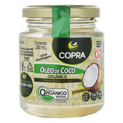  ÓLEO DE COCO ORGÂNICO EXTRA VIRGEM 200ML - COPRA ... - Zero & Cia 