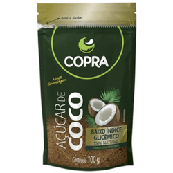 AÇÚCAR DE COCO PACOTE 100G - COPRA - 02711 - Zero & Cia 