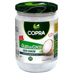 ÓLEO DE COCO SEM SABOR 500ML - COPRA - 04044 - Zero & Cia 