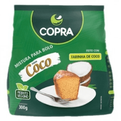 MISTURA PARA BOLO COCO 300G - COPRA - 04192 - Zero & Cia 