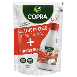  LEITE DE COCO POUCH 200ML - COPRA - 04508 - Zero & Cia 