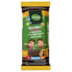 VITAO BOLINHO DP 12X35G BAUNILHA/CHOCOLATE - 04860 - Zero & Cia 