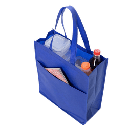 Sacola personalizada de TNT com bolso - 9443 - Zoz Personalizados