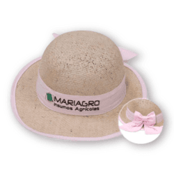 Chapéu de Juta Feminino Personalizado - 9017 - Zoz Personalizados