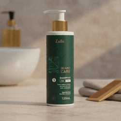 Shampoo Para Barba Zullu 120ml – Limpeza Avançada,... - ZULLU COSMÉTICOS