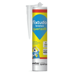 Fixutudo Branco PU 400G Quartzolit - ZUMKELLER