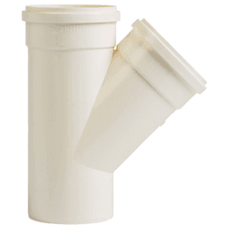 Junção 45° Esgoto Krona 75mm x 75mm 3" - ZUMKELLER