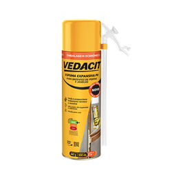 VEDACIT ESPUMA EXPANSIVA PU AER 340G / 500 ML - ZUMKELLER